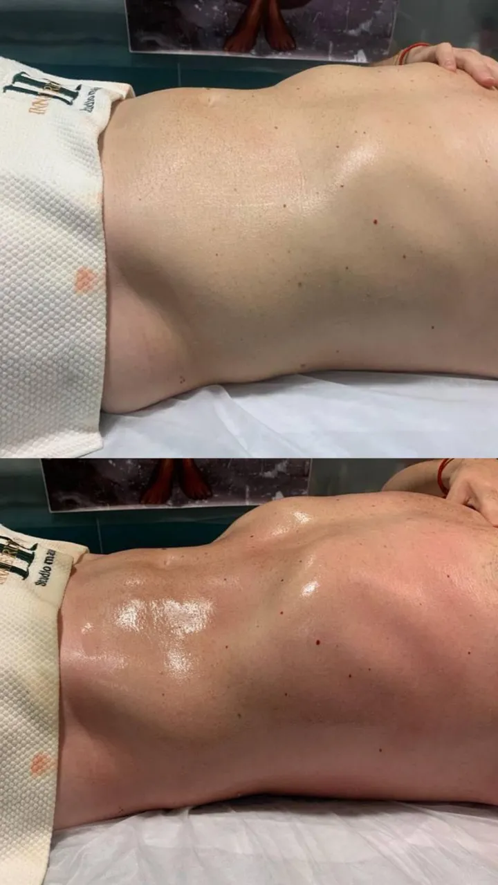 Before and after — session 8
